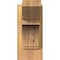 Ekena Millwork Imperial Slat Smooth Outlooker, Western Red Cedar, 5 1/2"W x 12"D x 12"H OUT06X12X12IMP06SWR - alternate 3